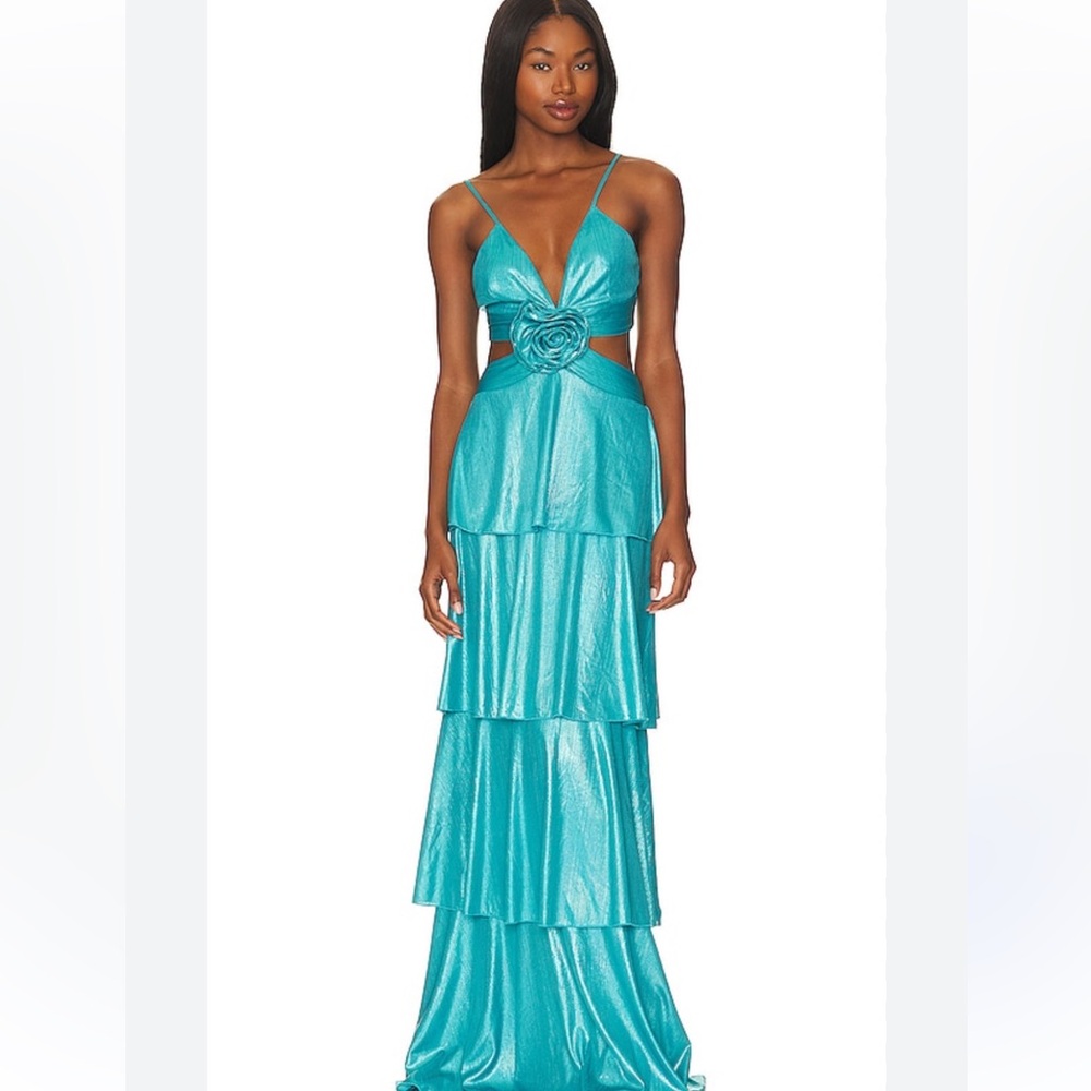 Prism Dress in Turquoise LINE & DOT